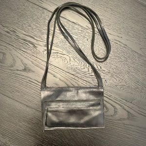 Raven and Lily Black Leather crossbody